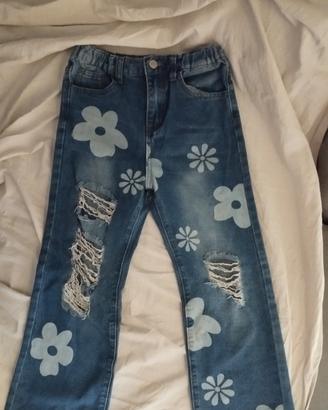 Jeans Shein bambina età 9 anni 