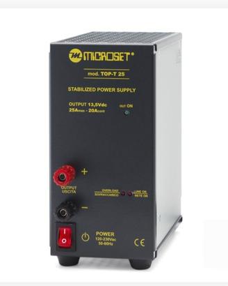 Alimentatore 25Ampere Microset Top t25