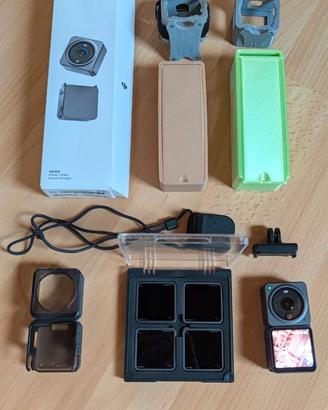 Dji Action 2 Screen Combo FPV+accessori+filtri ND