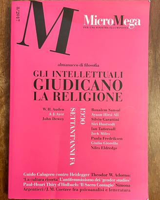 MicroMega. Gli Intellettuali Giudicano la Religion