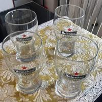 Bicchieri birra Heineken