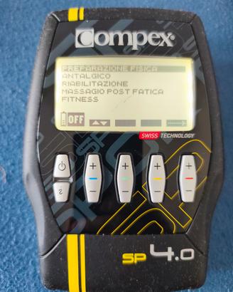 compex sp 4.0 + Mi-sensor completo di accessori e 