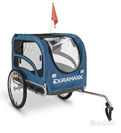 Rimorchio Porta Cani Bicicletta DURAMAXX KING REX