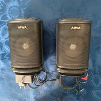 Altoparlanti Attivi AIWA SC-A70 – Vintage, Usati.