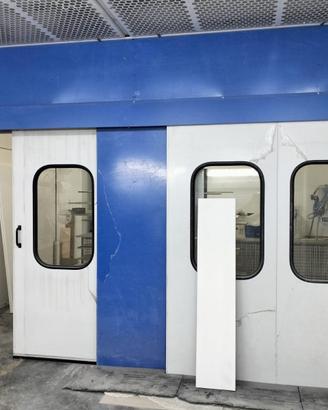 Porta scorrevole verniciatura