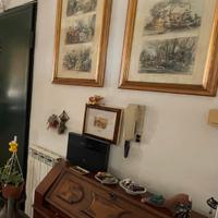 Consolle ribaltina con cassetti