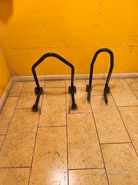 Cavalletto alza moto anteriore e posteriore 