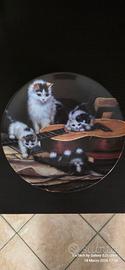 Piatti ceramica "Cats Life"