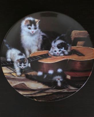 Piatti ceramica "Cats Life"
