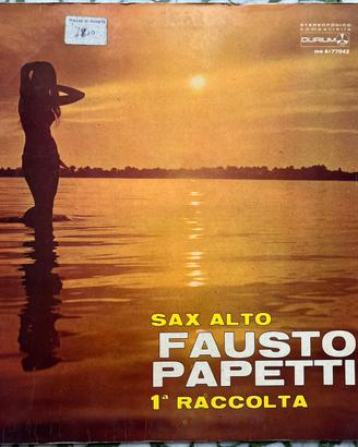 Vinile Fausto Papetti 1ª Raccolta