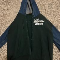LV Denim Hybrid Hoodie 2022