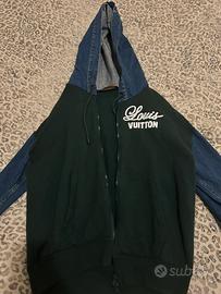LV Denim Hybrid Hoodie 2022