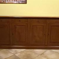 Madia stile arte povera 4 ante