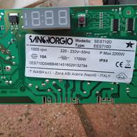 Scheda lavatrice san Giorgio modello SES710D