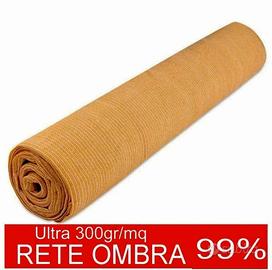 Rete ombreggiante NUOVA 20 x 1 MT beige 300GR/MQ