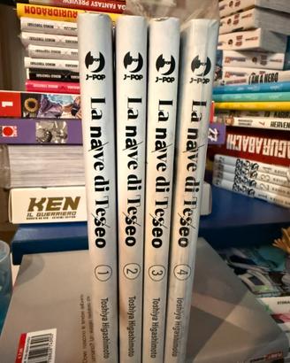 La Nave di Teseo - Manga - da 1 a 4