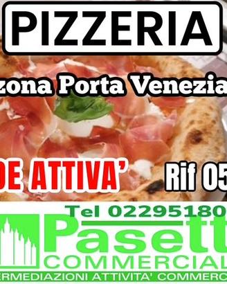 In zona Porta Venezia, PIZZERIA