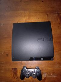 PlayStation 3 slim+controller+cavi+3 giochi