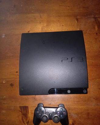 PlayStation 3 slim+controller+cavi+3 giochi