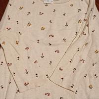 Maglia manica lunga bimba , zara, taglia 2/3 anni,