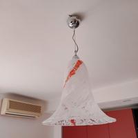 Lampadario in vetro di Murano