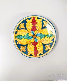 Piatto in ceramica siciliana