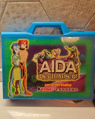 Aida degli alberi Kinder e Ferrero 2001 valigetta