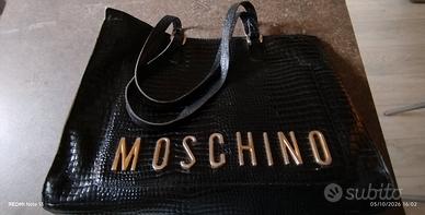 Big Shopper ecopelle Moschino vintage 