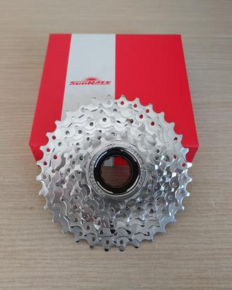 Ruota libera a filetto 8v 13-32T SunRace e-bike
