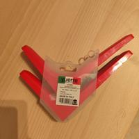 Reggimensole con viti a scomparsa, rosso