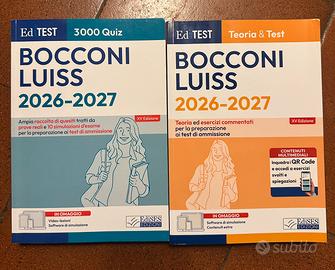 Libri Test LUISS 2026 EdiSES - Teoria + Quiz