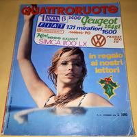 Quattroruote 1974-alfetta gt-fittipaldi-opel rekor