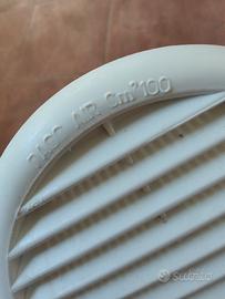 Griglia areazione bianca