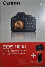 Canon Eos 1100d double zoom kit