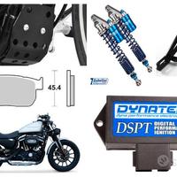 HD 1200 SPORTSTER AMMORTIZZATORI SCARICO FRENI K&N