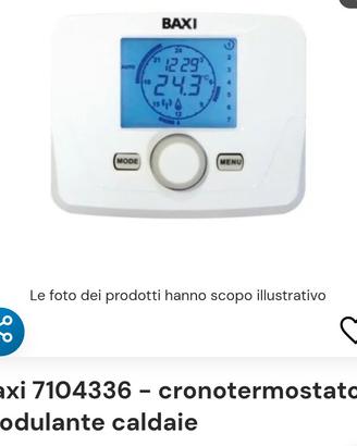 crono termostato baxi Duo Tec