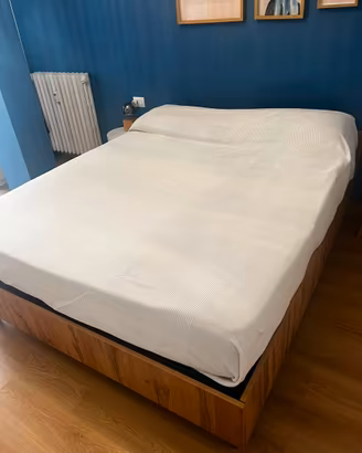 Letto matrimoniale + meterasso memory foam