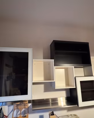 Pensile cucina modello ikea besta e eket