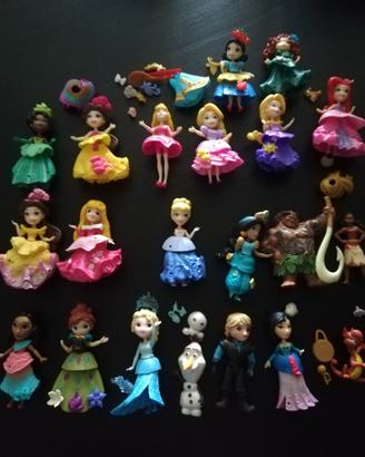 Principesse disney con piccoli accessori 
