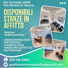 Affitta stanze studio medico
