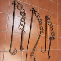 Antiche catene da camino