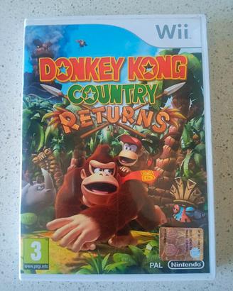 Donkey Kong Country Returns Wii - Completo PAL ITA