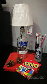 Lampada bottiglia Absolut Vodka