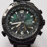 CITIZEN NAVIHAWK  PILOT AT8227-56X RADIOCONTROLLAT
