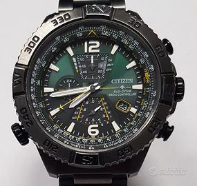 CITIZEN NAVIHAWK  PILOT AT8227-56X RADIOCONTROLLAT