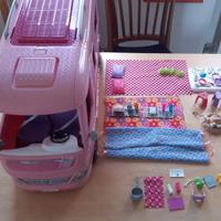 BARBIE CAMPER DEI SOGNI QUASI NUOVO E COMPLETO