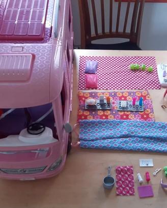 BARBIE CAMPER DEI SOGNI QUASI NUOVO E COMPLETO