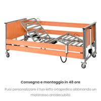 Letto ospedaliero motorizzato