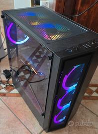 Pc fisso gaming base asus I5 11600 16gb ram