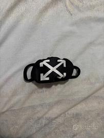 Mascherina Off-White stile, Design Frecce